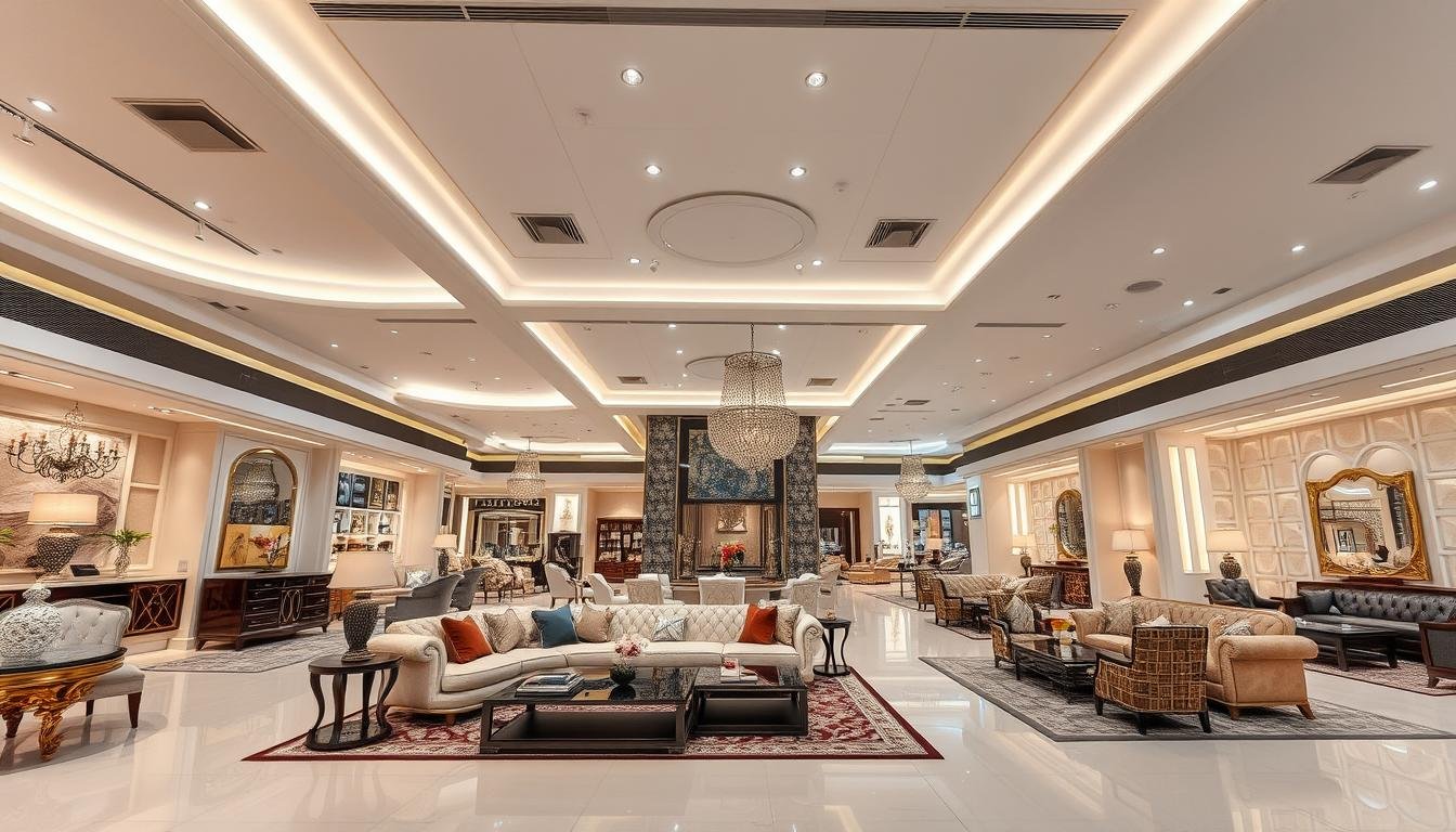 Premium furniture showroom