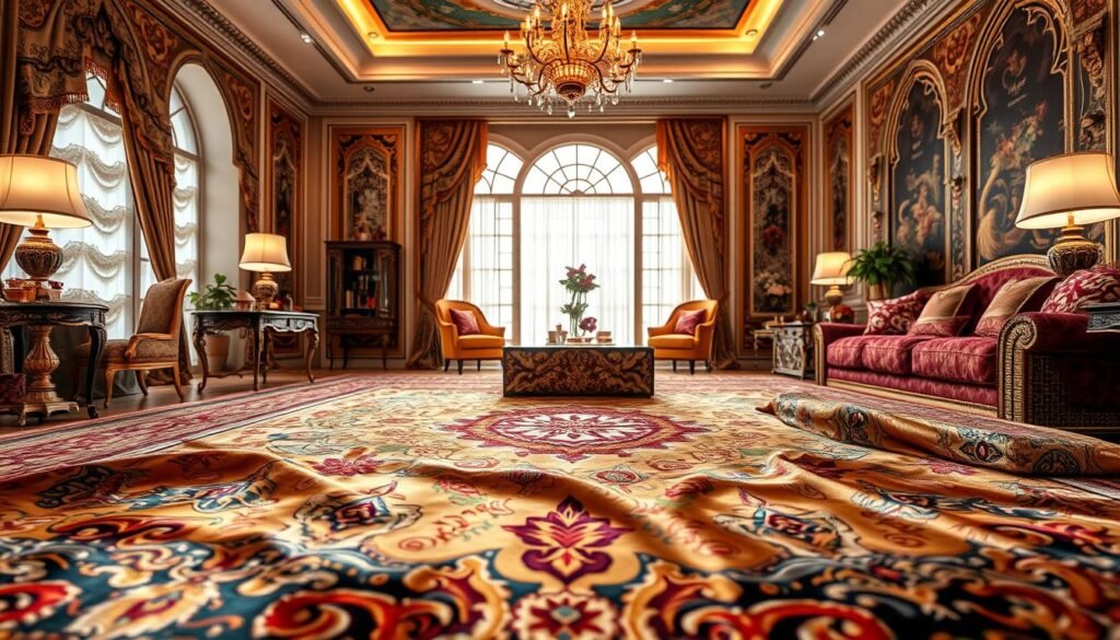 اختيار السجاد الحريري