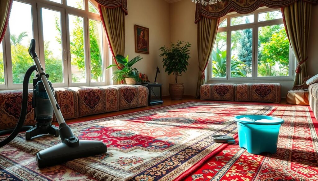 تنظيف السجاد