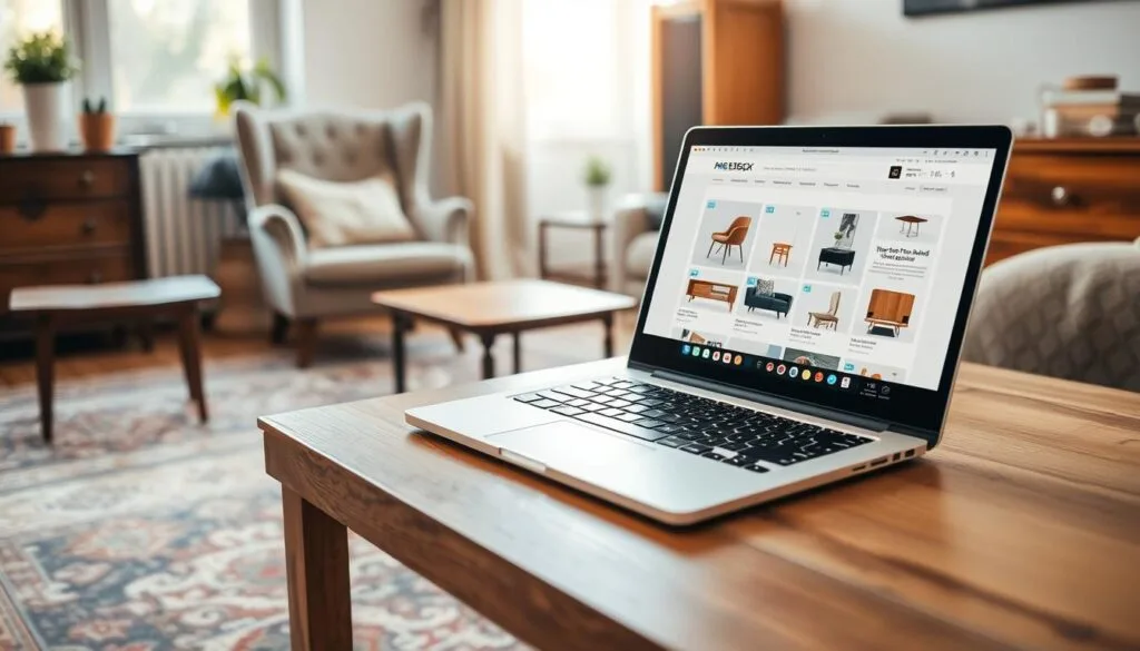 شراء اثاث مستعمل عبر الإنترنت