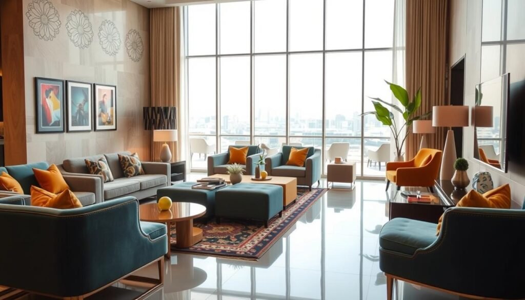 مفروشات حديثة